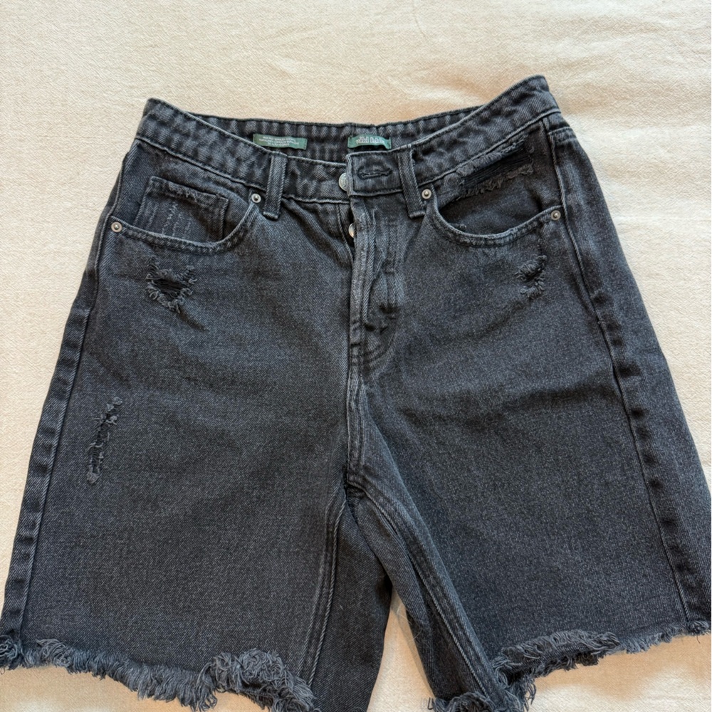 Wild fable High-rise Bermuda denim shorts